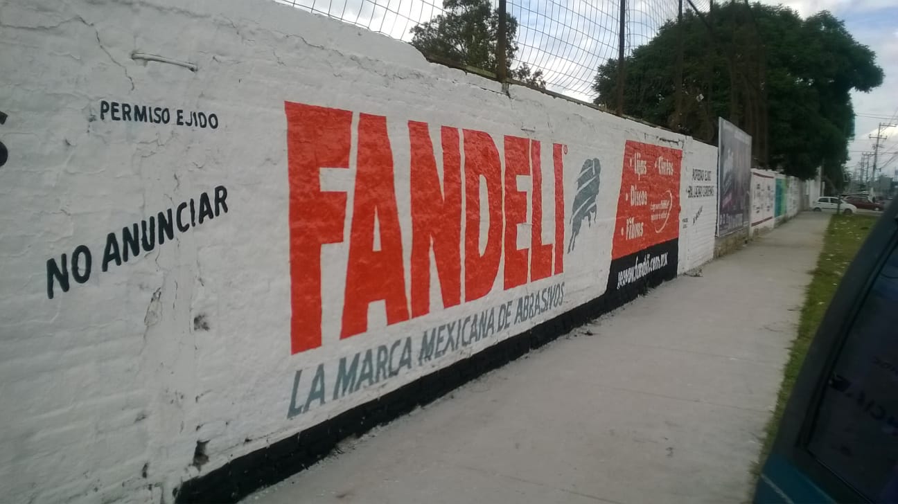 Panel rotulado